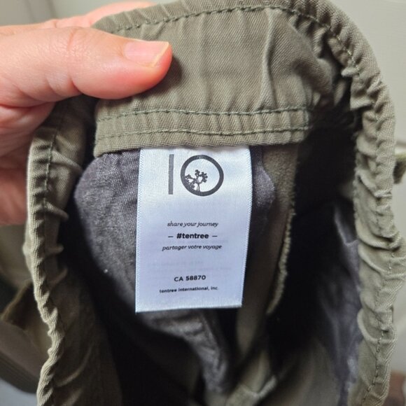 tentree Military Green Jogger Pants - Picture 8 of 10